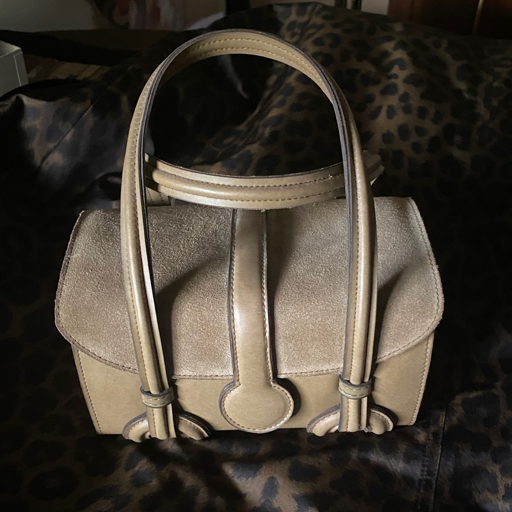 Darling Vintage Suede Handbag